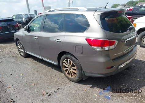 2014 Nissan Pathfinder Sv из США, поврежденный, VIN 5N1AR2MN5EC657311